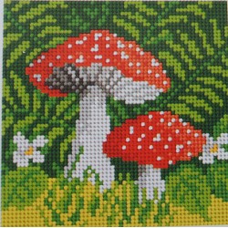 Kärpässienet-kanavatyö 1837D ilman lankoja