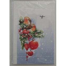 Joulukello-ristipistokortti Sp-96