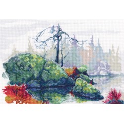 Kelo ja tunturijärvi -ristipistotyö M934