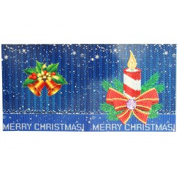 Kynttilä-timanttimaalauskortti HK19