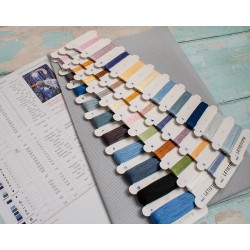 Kesäyö-ristipistotyö L8060