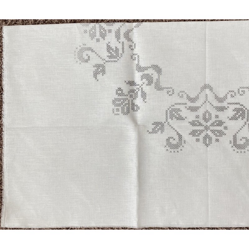 Ornamentit-ristipistoliina 80x80 cm ilman lankoja