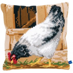 Harmaa kana -ristipistotyyny PN-0148109