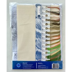 Muurain-ristipistotyö M961