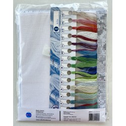 Kelo ja tunturijärvi -ristipistotyö M934