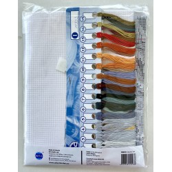 Syksyinen tunturi -ristipistotyö M933