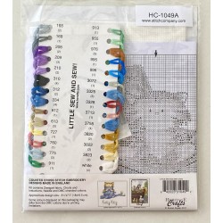 Pieni ompelija -ristipistotyö 1049