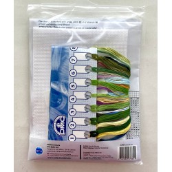 Puutarhan kukkia -ristipistotyö C347