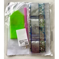 Lumiukko-timanttimaalaustarra BT081