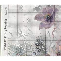 Huurteinen ilta -ristipistotyö 200-242