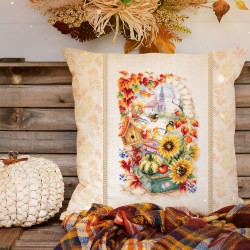 Syksyinen tarina -ristipistotyö 250-734