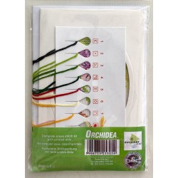 Lilat kukat -ristipistokortti  6096