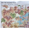 Syksyinen tarina -ristipistotyö 250-734