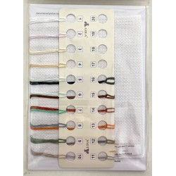 Meren aallot ja valkoinen majakka -ristipistotyö 0-223