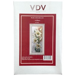 Liljat-helmikirjontatyö TN-0402