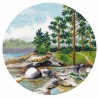Laatokan ranta -ristipistotyö1298