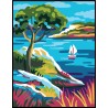 Valkoiset purjeet -kanavatyö 3375K