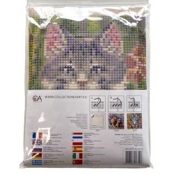 Olen piilossa -ristipistotyyny 5479