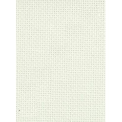 Valkoinen 14 lankaa/cm kirjontakangaspala