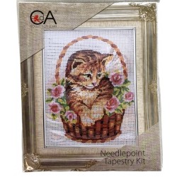 Kissa korissa -kanavatyö 3138K