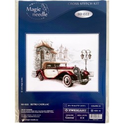 Retro Cadillac-ristipistotyö 110-022