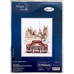 Retro Buick-ristipistotyö 110-021