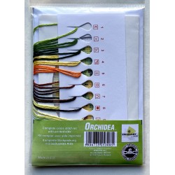 Auringonkukat-ristipistokortti 6099