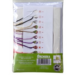 Punaiset kukat -ristipistokortti 6160