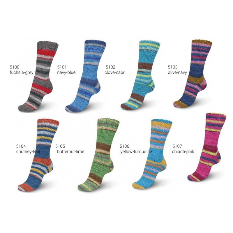 REGIA Talking Lines Color 6ply -sukkalanka