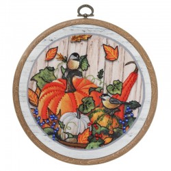 Syksy-lanka-/helmikirjontatyö VK-0103