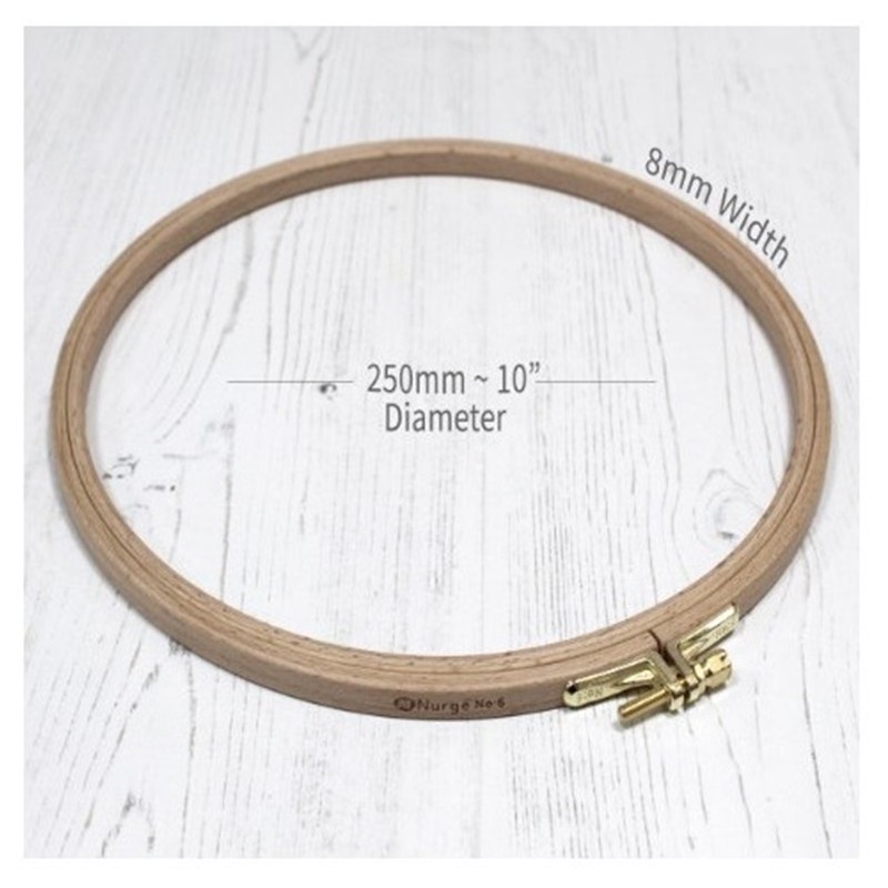 Kirjontakehys 25 cm 100-6