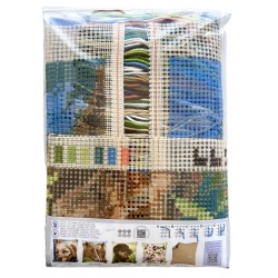 Kissa puussa -ristipistotyyny PN-0156599