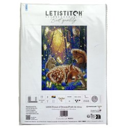 Unelmien metsä -ristipistotyö L8096