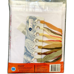 Lomaa odotellessa -ristipistotyö C277