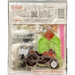 Moottoripyörä-timanttimaalausmagneetti DCM032