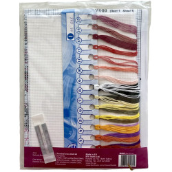 Ilo olla kotona -ristipistotyö M688