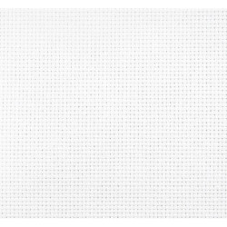 AIDA 16/50x100 cm -kirjontakangas valkoinen