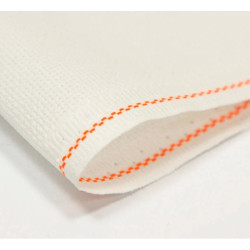 AIDA 16/50x100 cm -kirjontakangas luonnonvalkoinen