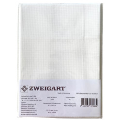 AIDA 16/50x100 cm -kirjontakangas luonnonvalkoinen