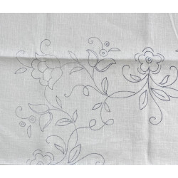 Neidonkukka-liina 80x80 cm ilman lankoja L-006