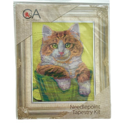 Kissa kupissa -kanavatyö 3272K