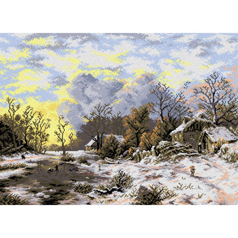 Talvinen maa -kanavatyö 2048R ilman lankoja