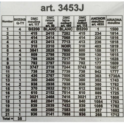Kevättalvi-kanavatyö 3453J ilman lankoja