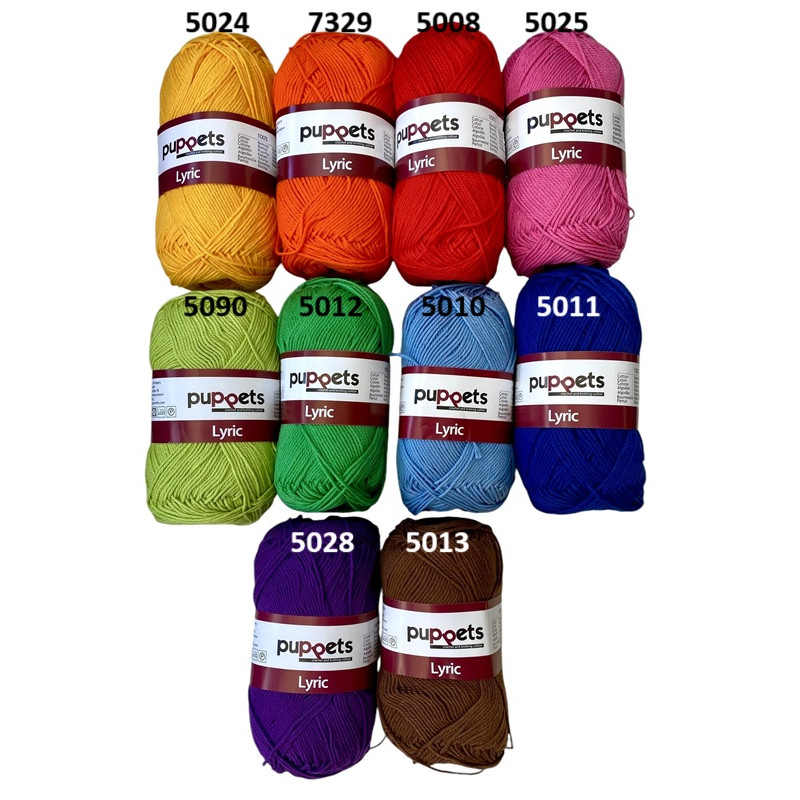 PUPPETS LYRIC 8/4 -puuvillalanka