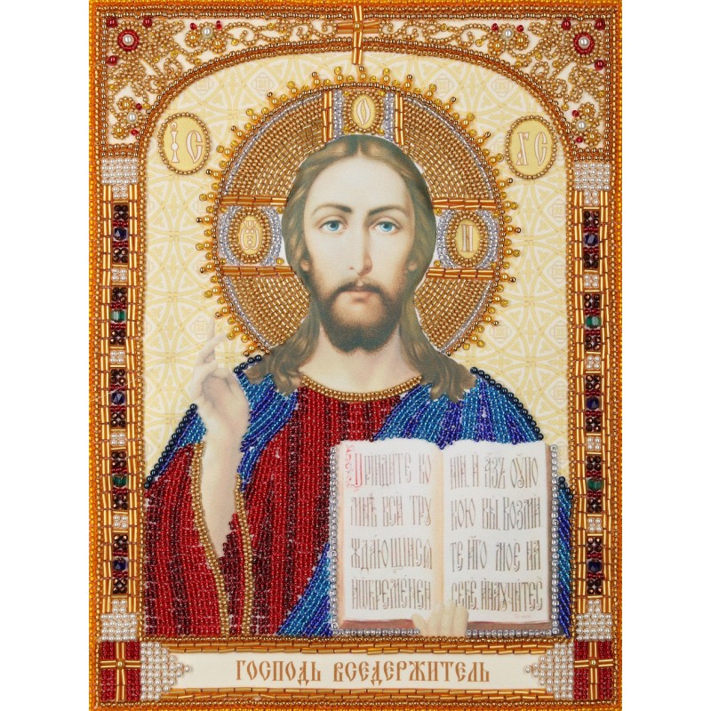 Jeesus Kristus -helmikirjontatyö TN-610