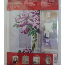 Sireenit-helmikirjontatyö TN-0403