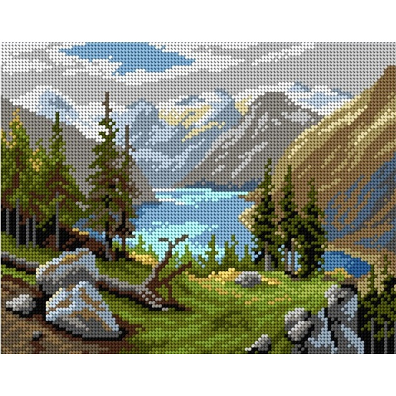 Vuoristojärvi-kanavatyö 3315H ilman lankoja