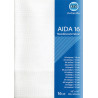 Aida16-kangas väri 100
