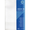 Aida18-kangas väri 100