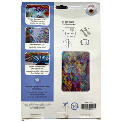 Kevät tulee -ristipistotyö 740.058